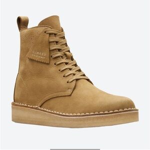 Clarks Originals Desert Coal Hi, Color: Oakmoss Nubuck